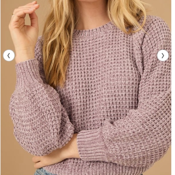 Cropped Sweater Altar’d State Robyn - Chenille - Picture 2 of 10